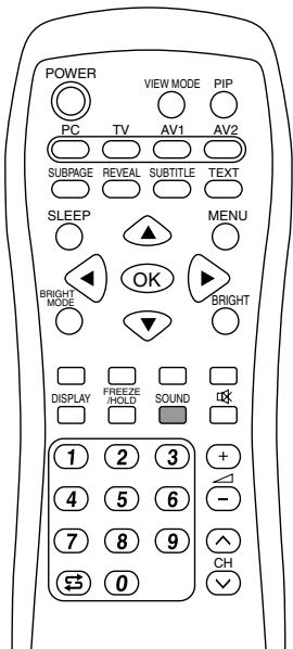 SHARP LL-171ME - Sélection du mode de réception audio - 1