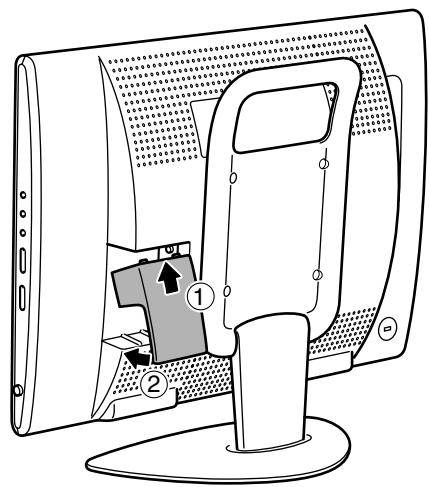 SHARP LL-171ME - Removing/replacing the terminal cover - 2