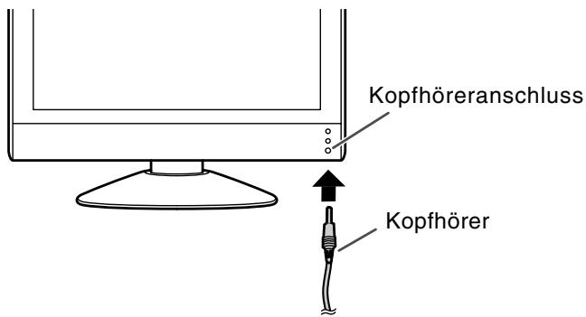 SHARP LL-171ME - Verwendung von Kopfhörern (im Handel erhältlich) - 1
