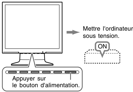 SHARP LL-173C - Activation de l'alimentation - 1