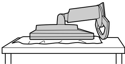 SHARP LL-T1520/1620 - How to attach the arm or stand - 1