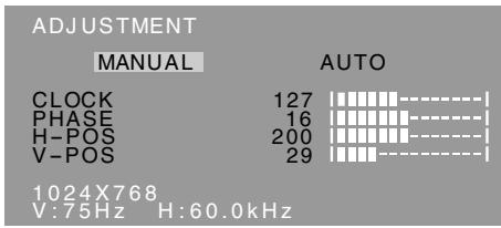SHARP LL-T15G1/E15G1 - Ajuste automático de la pantalla - 1
