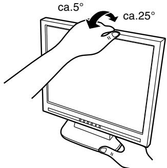 SHARP LL-T15G1/E15G1 - Einstellen des Monitors - 1