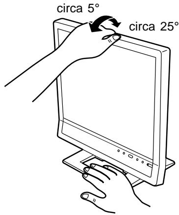 SHARP LL-T15G4 - Regolazione dell'angolazione - 1