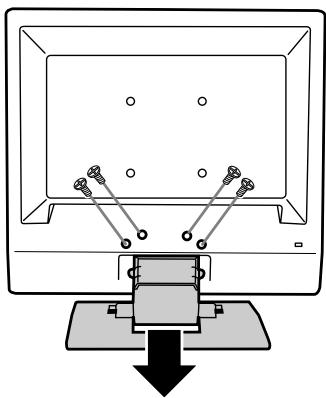 SHARP LL-T15G4 - Instructions for attaching a VESA-compliant arm - 2