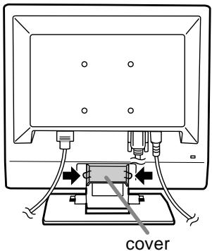 SHARP LL-T15G4 - Remove the cover. - 1