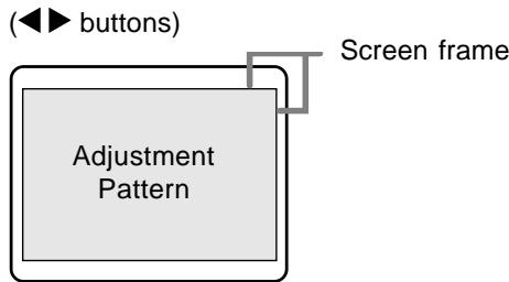 SHARP LL-T15G4 - H-POS (horizontal positioning) and V-POS (vertical positioning) - 1