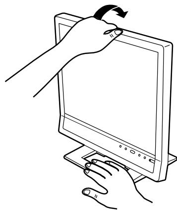 SHARP LL-T15G4 - Zusammenklappen des Monitors - 1