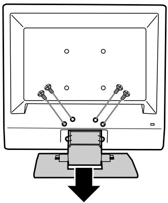 SHARP LL-T15G4 - Anweisungen zum Anbringen eines VESA-kompatiblen Monitorarms - 2
