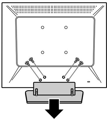 SHARP LL-T15S3 - Anweisungen zum Anbringen eines VESA-kompatiblen Monitorarms - 1