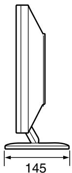 SHARP LL-T15S3 - Abmessungen (Einheiten: mm) - 3