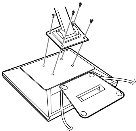 SHARP LL-T15S3 - Anweisungen zum Anbringen eines VESA-kompatiblen Monitorarms - 3