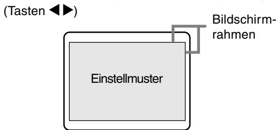 SHARP LL-T15S3 - H-POS (horizontal Positionierung) und V-POS (vertical Positionierung) - 1