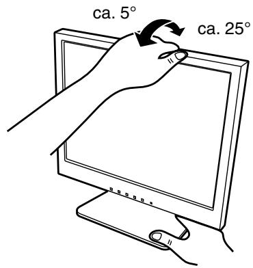 SHARP LL-T15S3 - Winkleinstellung - 1