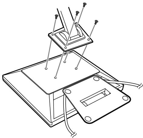 SHARP LL-T15S3 - Instrucciones para acoplanar un brazo de compatibilidad VESA - 3