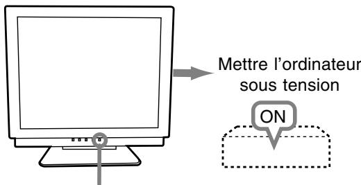 SHARP LL-T17A3 - Activation de l'alimentation - 1