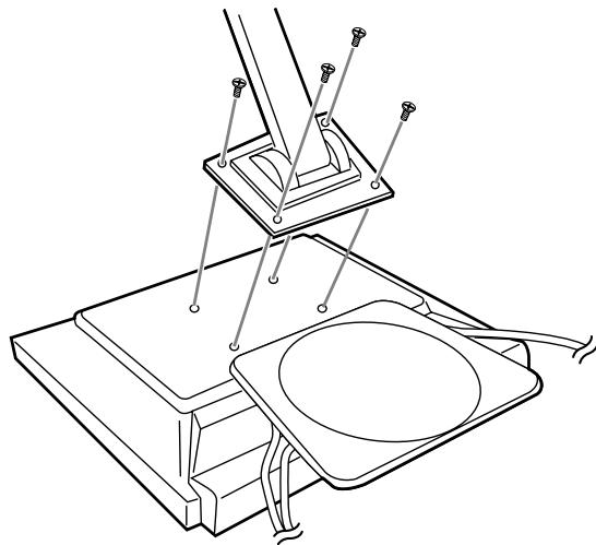 SHARP LL-T17A3 - Anweisungen zum Anbringen eines VESA-kompatiblen Monitorarms - 3