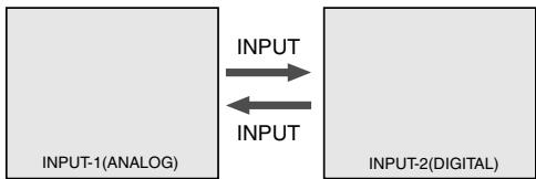 SHARP LL-T1803-H/B - Inversion entre les bornes d'entrée - 1