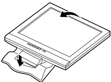 SHARP LL-T1803-H/B - Mettere su il monitor - 1
