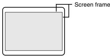 SHARP LL-T1811W - H-POS (horizontal positioning) and V-POS (vertical positioning) - 1