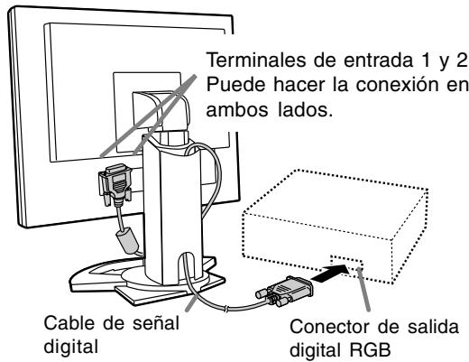 SHARP LL-T1820H/B - Conexión RGB analógica - 3