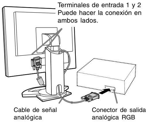 SHARP LL-T1820H/B - Conexión RGB analógica - 1