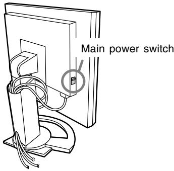SHARP LL-T1820H/B - Turning the power on - 1