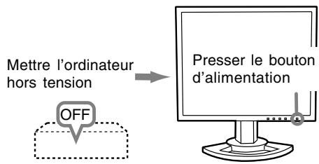 SHARP LL-T1820H/B - Désactivation de l'alimentation - 1