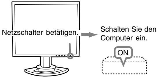 SHARP LL-T2015 - Einschalten des Monitors - 2