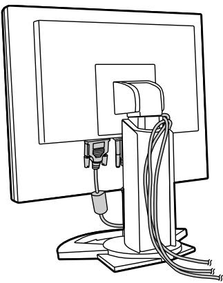 SHARP LL-T2015 - Rangement du cable - 2