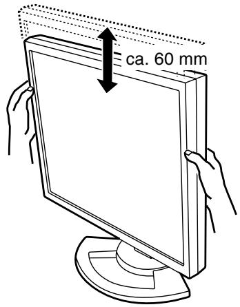 SHARP LL-T2015 - Höheneinstellung - 1