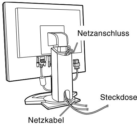 SHARP LL-T2015 - Anschließlich des Monitors an eine Stromquelle - 1
