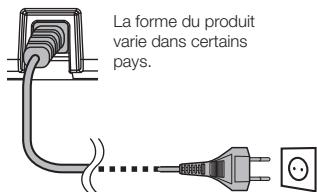 La forme du produit varie dans certains pays.