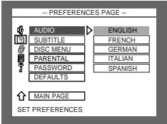 SHARP HT-CN400DV-H - Changement du menu de configuration (suite) - 1