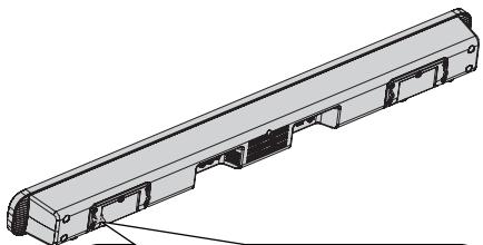 SHARP HT-SB350BK - Prévention de chute - 1