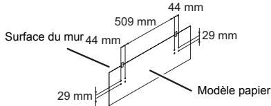 SHARP HT-SB350(W)/(BK) - Support de fixation murale attaché au mur (Position horizontale) - 1