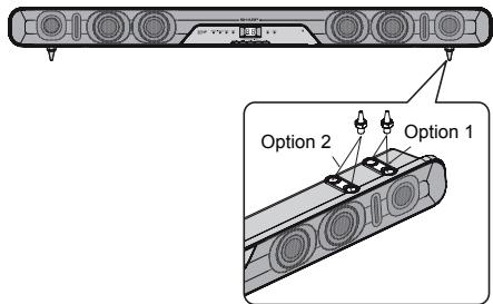 SHARP HT-SB350(W)/(BK) - Utilisation des pointes - 1