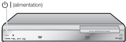 SHARP BD-HP20S - Réglage du code de commande à distance de la télécommande - 1