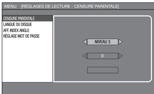 SHARP BD-HP20S - Lors de la définition du mot de passer pour la première fois. - 2