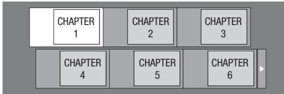 SHARP BD-HP25S - Lecture en sélectionnant un chapitre - 1