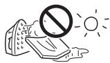 SHARP BD-HP25S - Attention aux éraflures et à la poussière - 2