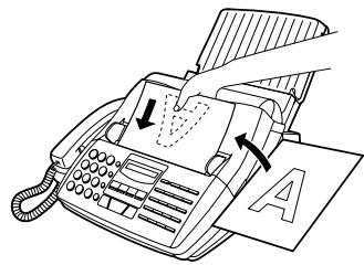 SHARP FO-1460 - Chargement du document - 2