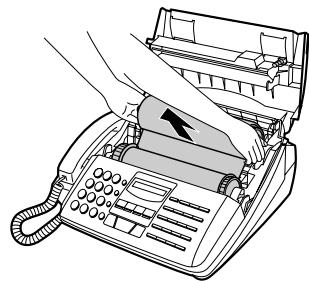 SHARP FO-1460 - Elimination d'un bourrage du papier d'enregistrement - 2