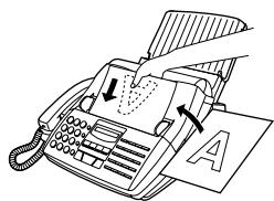 SHARP FO-1460 - Chargez le(s) document(s). - 1