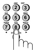 SHARP FO-1460 - Numérotation normale - 2