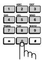 SHARP FO-4500 - Numérotation directe au clavier - 1