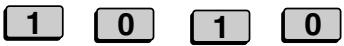 SHARP FO-4500 - Enregistrement des codes de service - 5