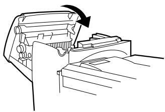 SHARP FO-4500 - Remettez en place la cartouche du tambour, puis la cartouche de toner. - 1