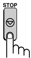 SHARP FO-4500 - Appuyez sur la touche de lot correcte. - 1