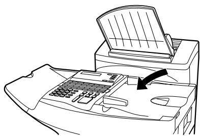 SHARP FO-4500 - Chargement du plateau de chargement du papier - 3
